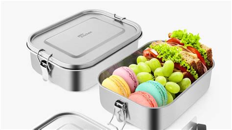 metal lunch box with lock|steel lunch box 4 containers.